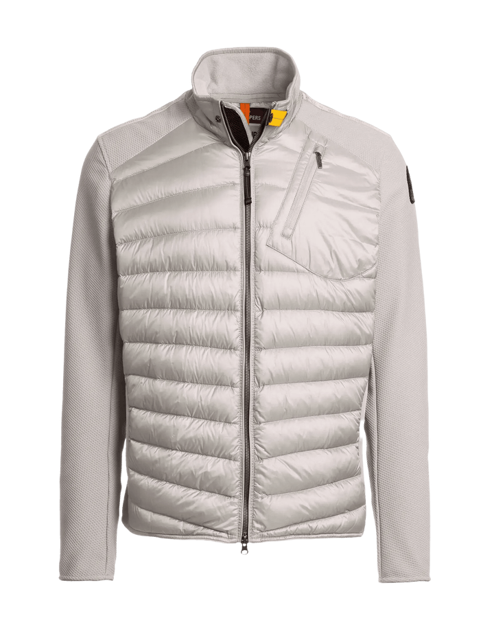 PARAJUMPERS - Veste hybride Jayden Gris clair - Lothaire
