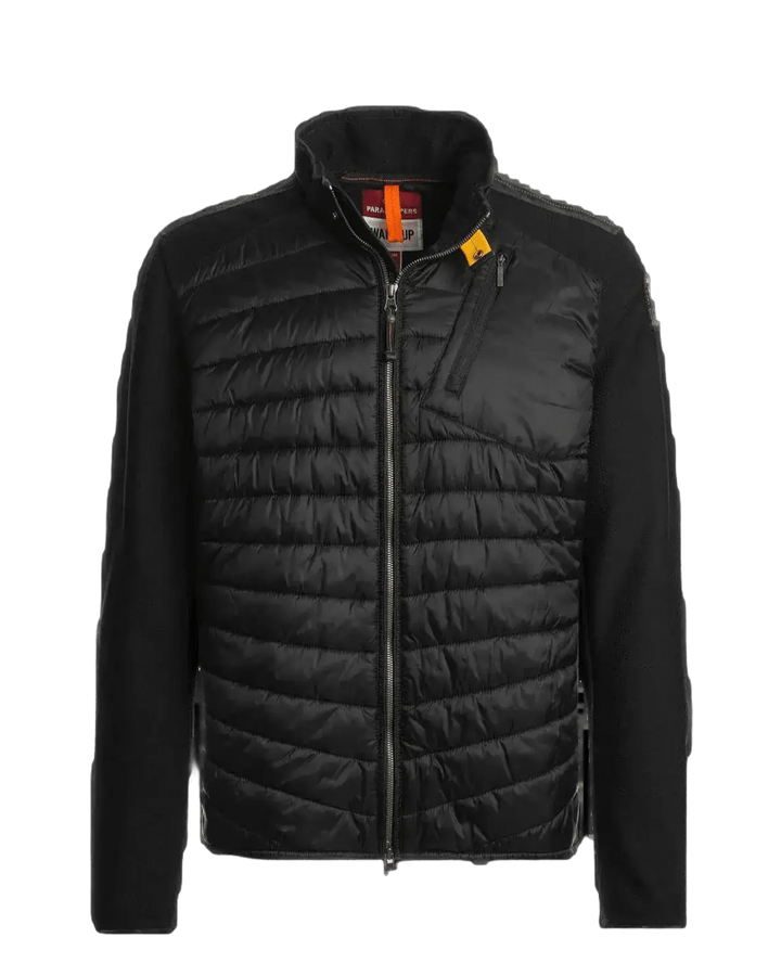 PARAJUMPERS : Veste zippée JAYDEN - VESTE HYBRIDE noire - Lothaire