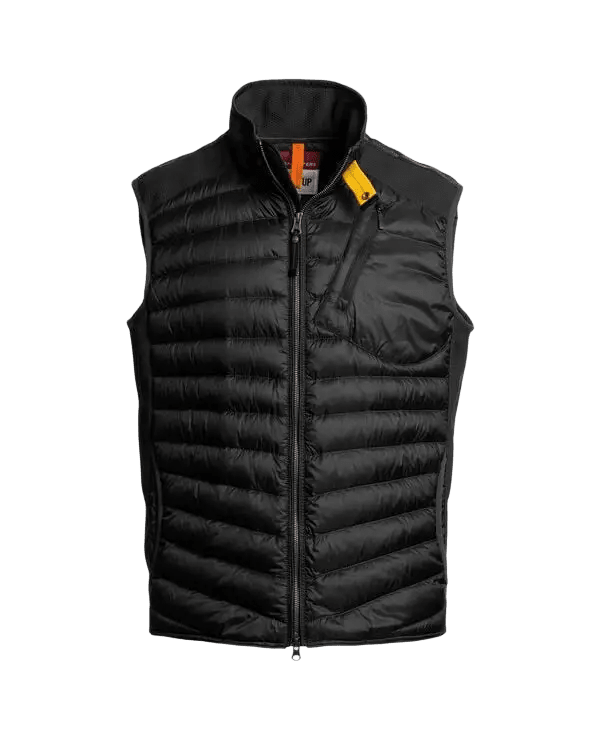 PARAJUMPERS - Zavier - Hybrid Vest Noir - Lothaire