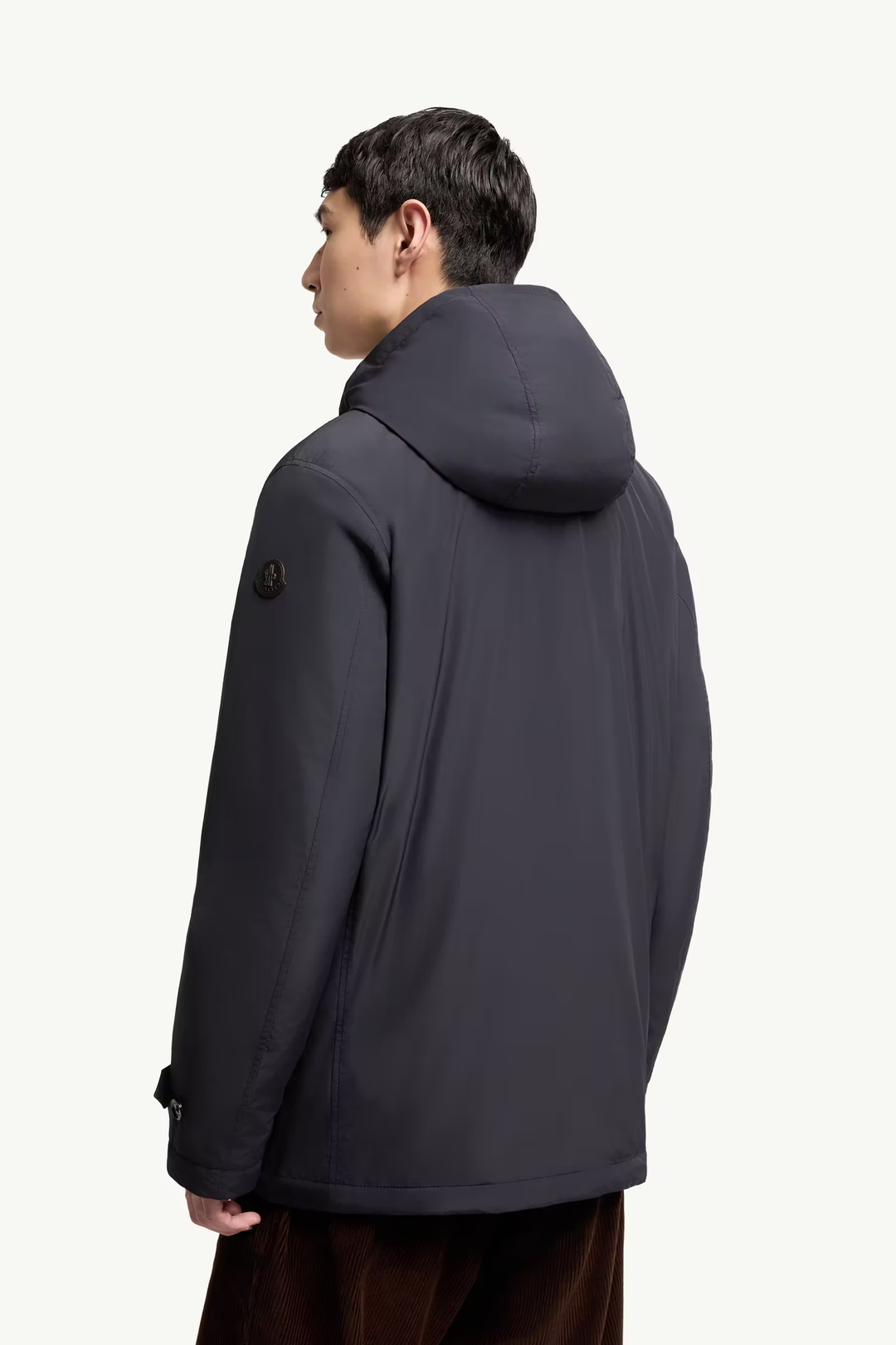 MONCLER - Parka matelassée à capuche Evrine Bleu marine
