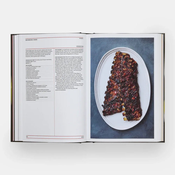 PHAÏDON - Barbecue: Smoked & Grilled Recipes From Across the Globe - Lothaire