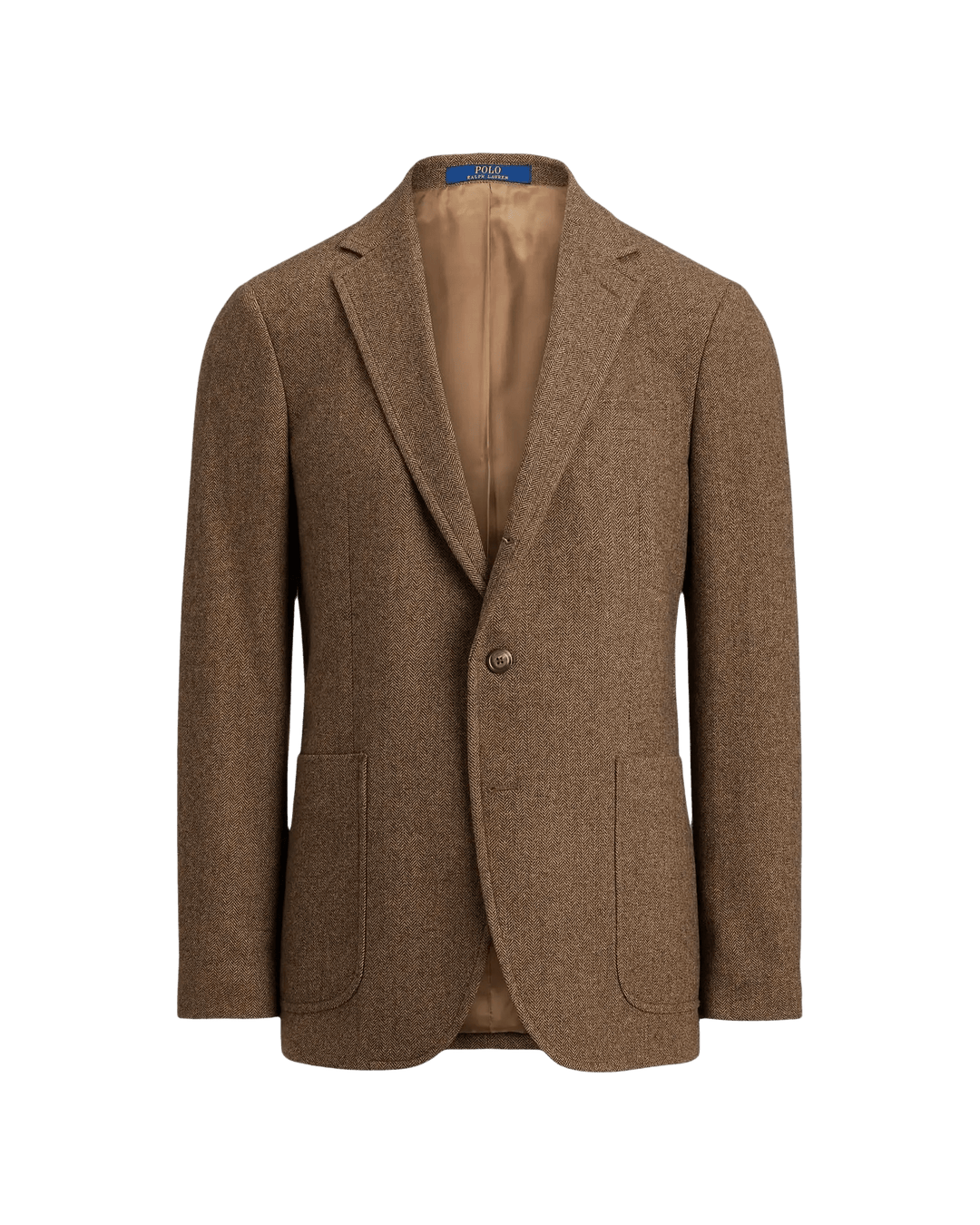 POLO RALPH LAUREN - Blazer Modern Fit à chevrons Marron - Lothaire