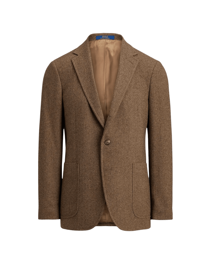 POLO RALPH LAUREN - Blazer Modern Fit à chevrons Marron - Lothaire