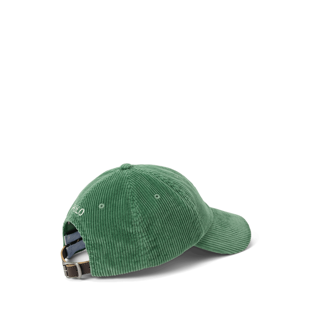 POLO RALPH LAUREN - Casquette de baseball en velours côtelé Meadow Green - Lothaire