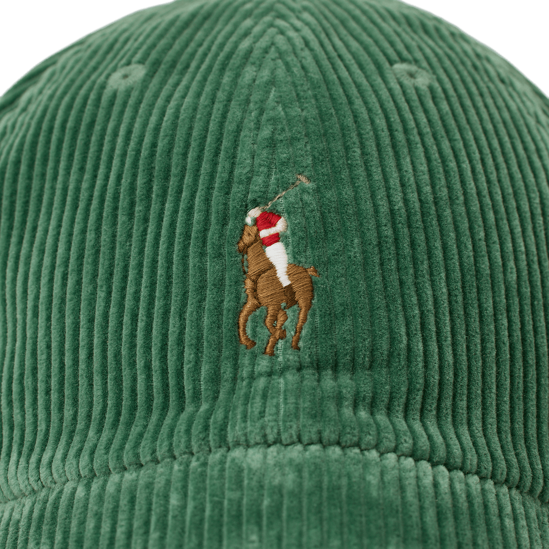 POLO RALPH LAUREN - Casquette de baseball en velours côtelé Meadow Green - Lothaire