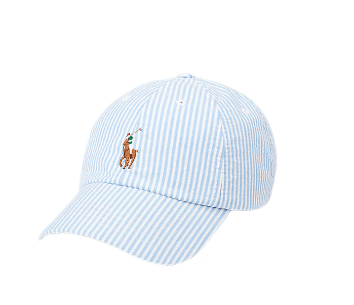Polo Ralph Lauren - Casquette de baseball seersucker coton - Lothaire