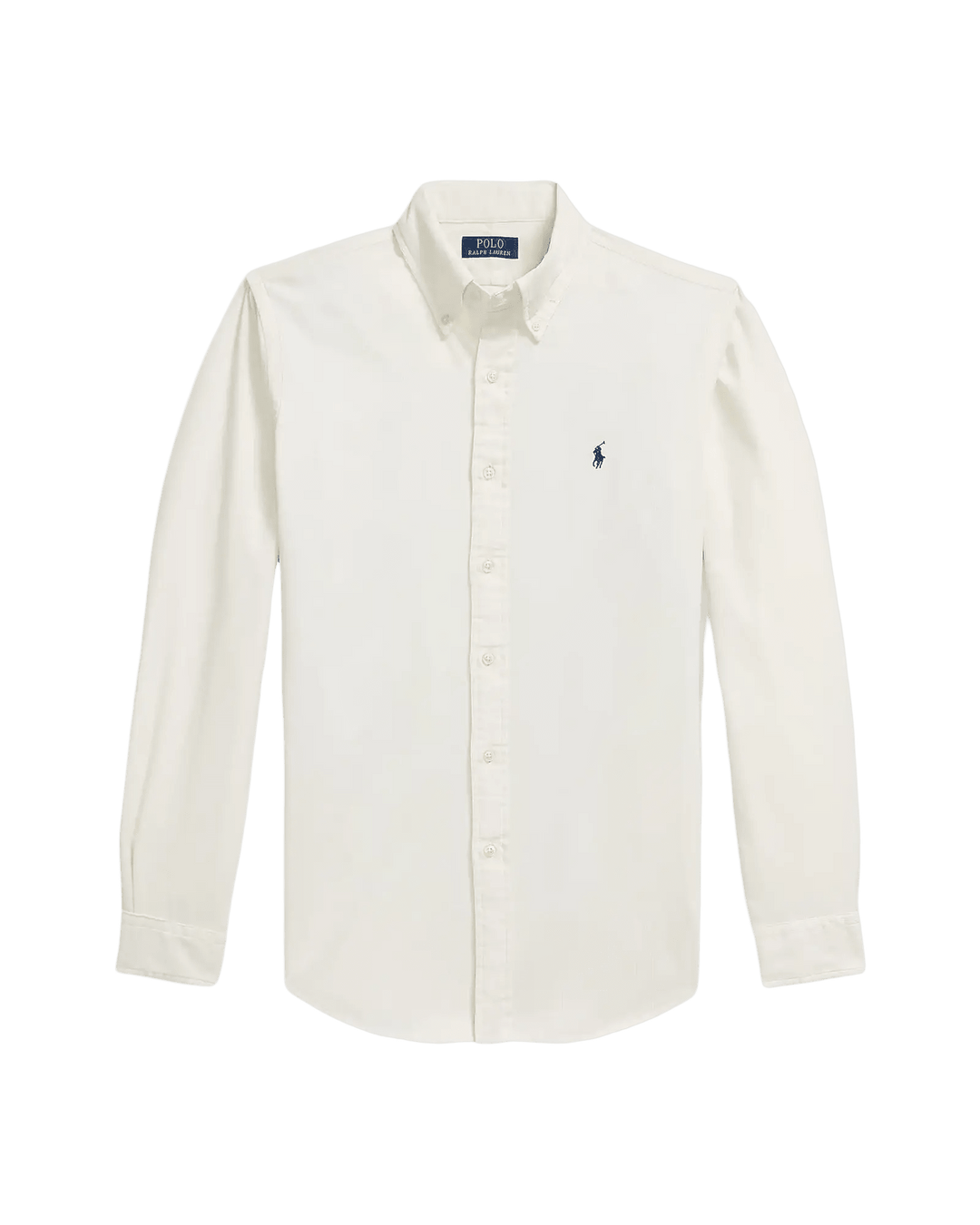 POLO RALPH LAUREN - Chemise ajustée en velours côtelé de coton Crème - Lothaire