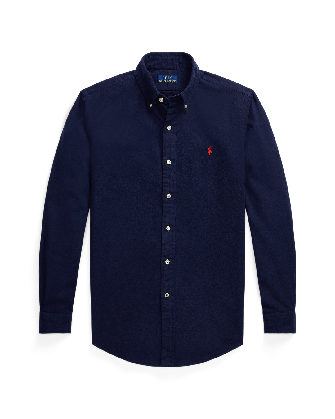 POLO RALPH LAUREN - Chemise en flanelle brossée ajustée Newport navy - Lothaire