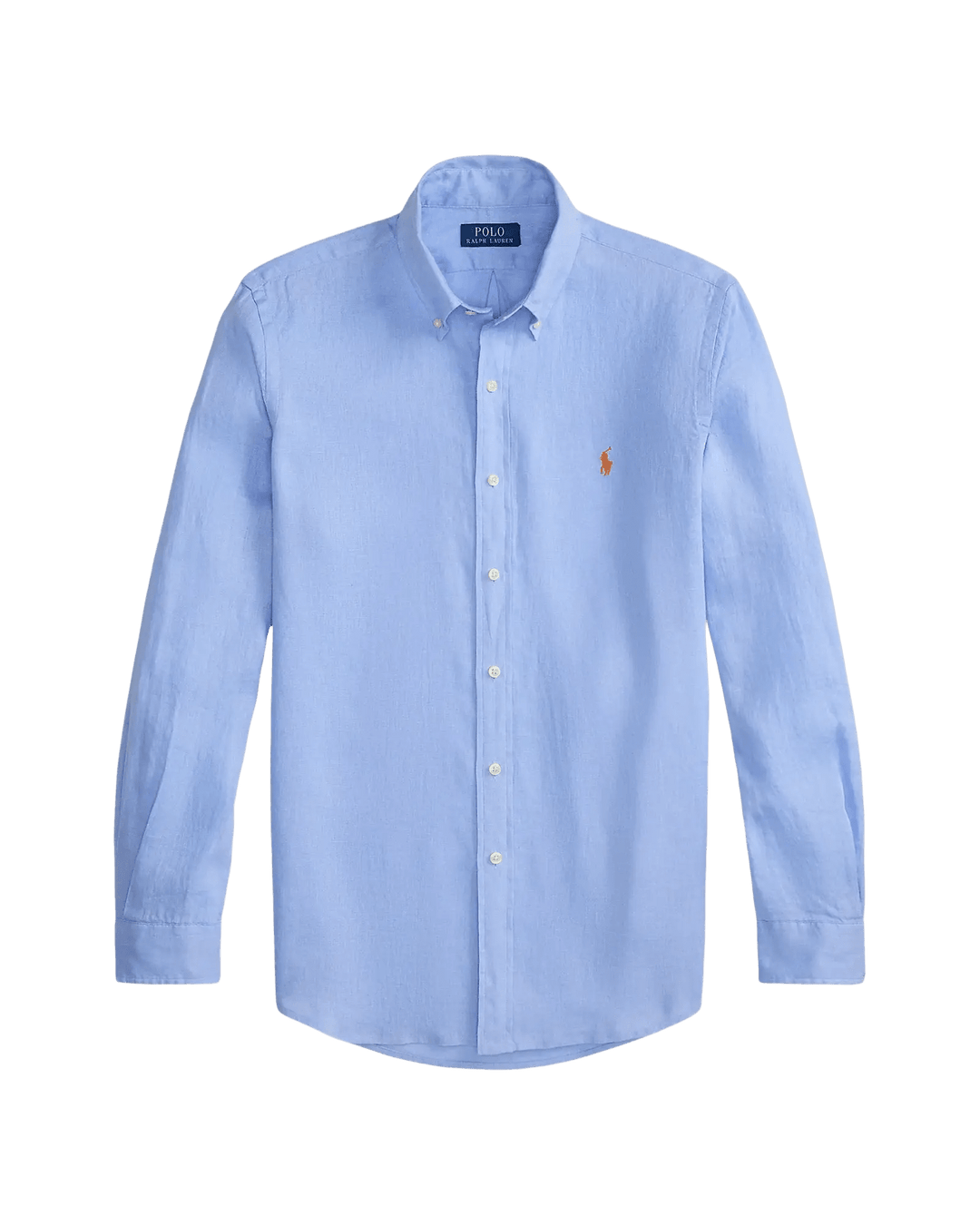 POLO RALPH LAUREN - Chemise en lin Custom Fit Bleu clair - Lothaire