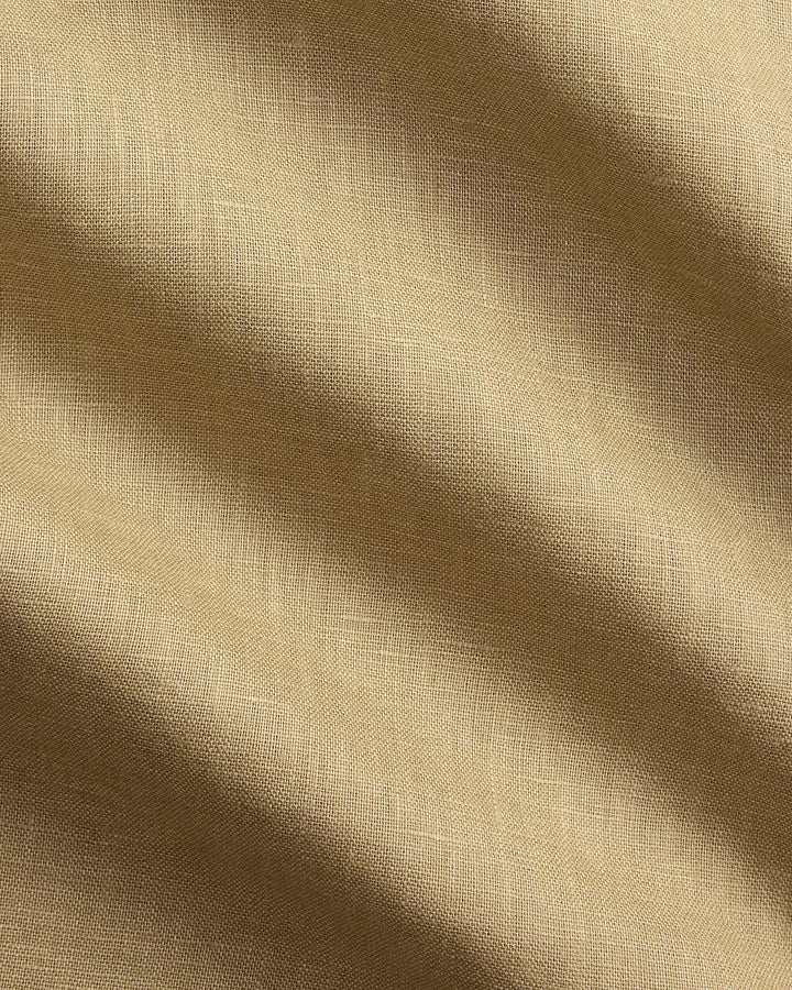 POLO RALPH LAUREN - Chemise en lin Custom Fit Café au lait - Lothaire