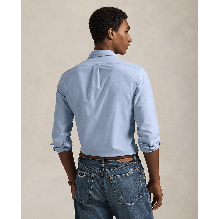 POLO RALPH LAUREN - Chemise Oxford cintrée Bleu - Lothaire