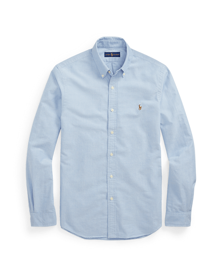 POLO RALPH LAUREN - Chemise Oxford cintrée Bleu - Lothaire