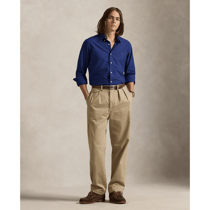 POLO RALPH LAUREN - Chemise Oxford Custom Fit Eau douce - Lothaire