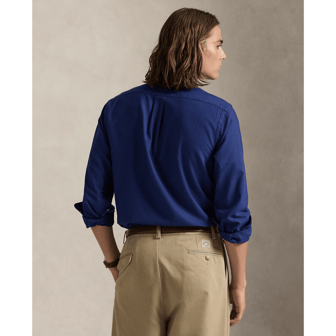 POLO RALPH LAUREN - Chemise Oxford Custom Fit Eau douce - Lothaire