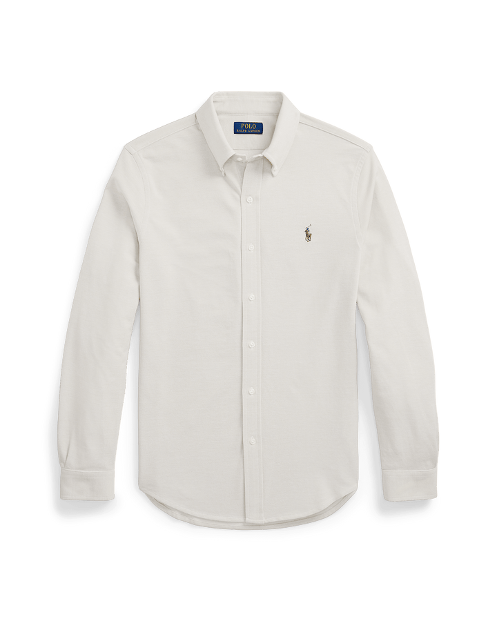 POLO RALPH LAUREN - Chemise Oxford en jersey White - Lothaire