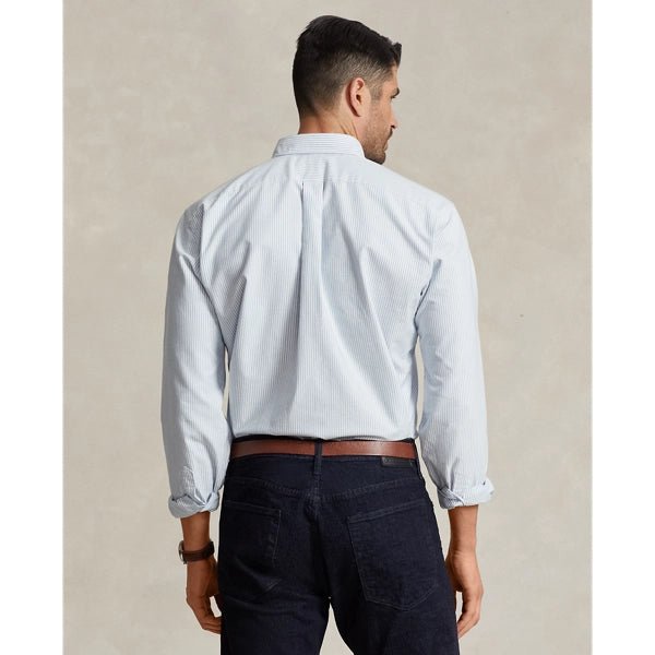 POLO RALPH LAUREN - Chemise Oxford Rayé Bleu Blanc - Lothaire