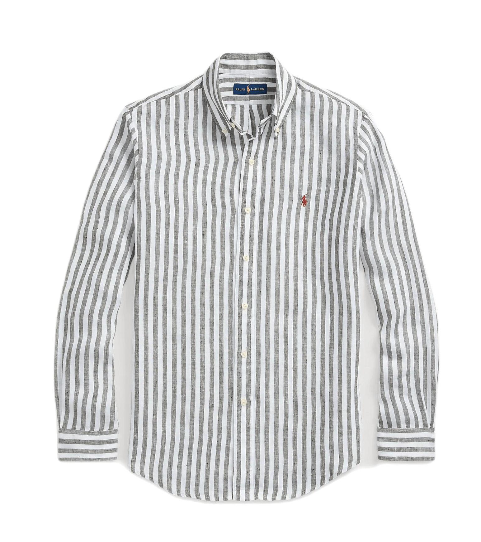 Polo Ralph Lauren - Chemise rayée ajustée en lin 5138B – Lothaire