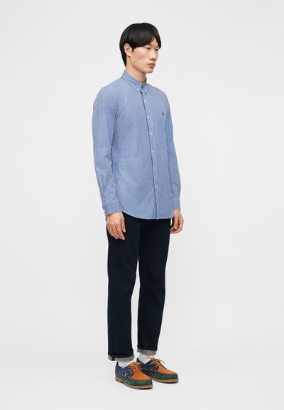 POLO RALPH LAUREN - Chemise rayée en popeline Bleu et Blanc - Lothaire