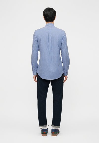 POLO RALPH LAUREN - Chemise rayée en popeline Bleu et Blanc - Lothaire