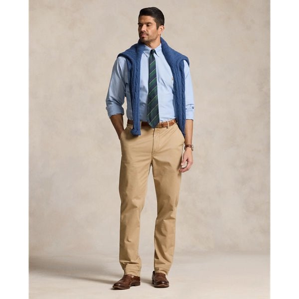 POLO RALPH LAUREN - Chemise The Iconic Oxford Shirt Bleu - Lothaire