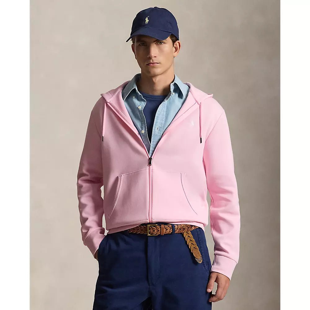 POLO RALPH LAUREN - Hoodie zippé en molleton Rose - Lothaire
