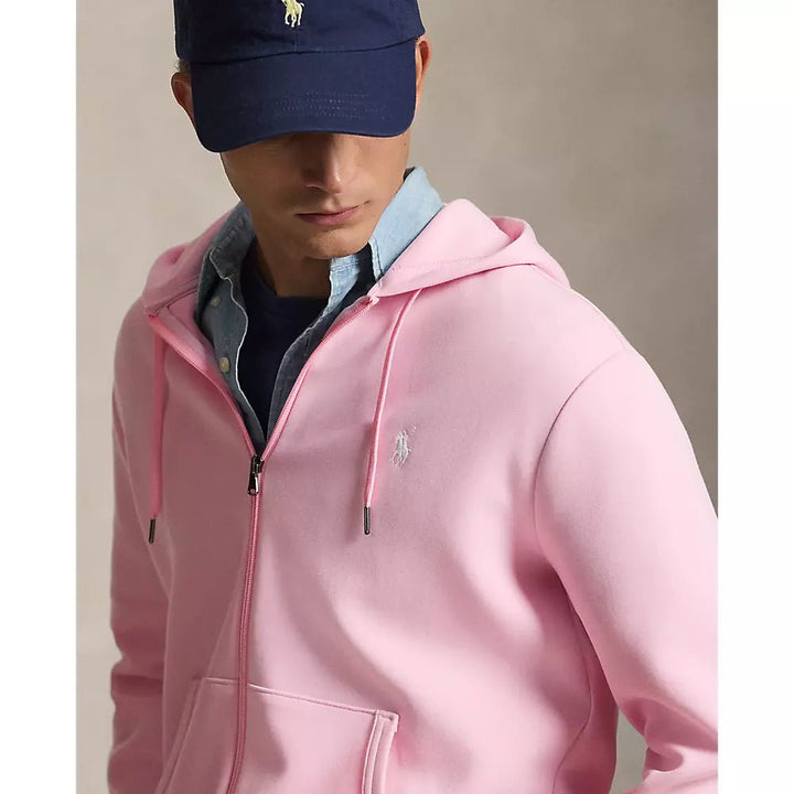 POLO RALPH LAUREN - Hoodie zippé en molleton Rose - Lothaire