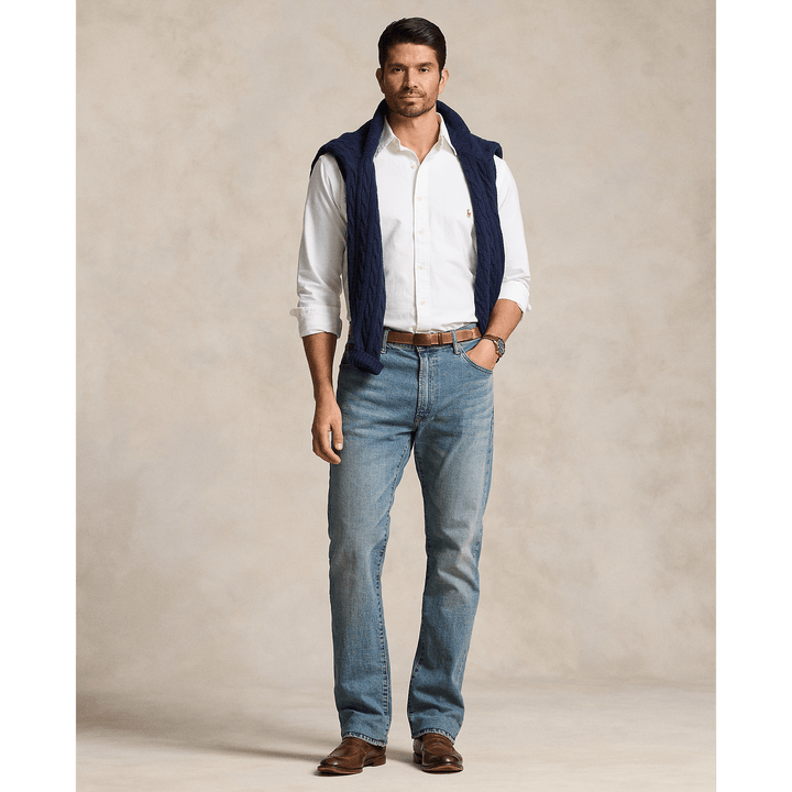POLO RALPH LAUREN - La chemise Oxford emblématique Blanche - Lothaire