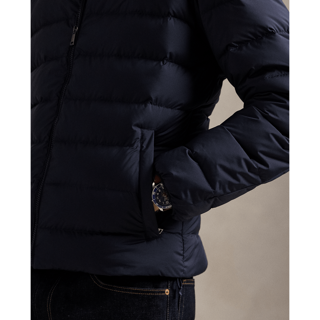 POLO RALPH LAUREN - La doudoune Colden rangeable Bleu marine collection - Lothaire