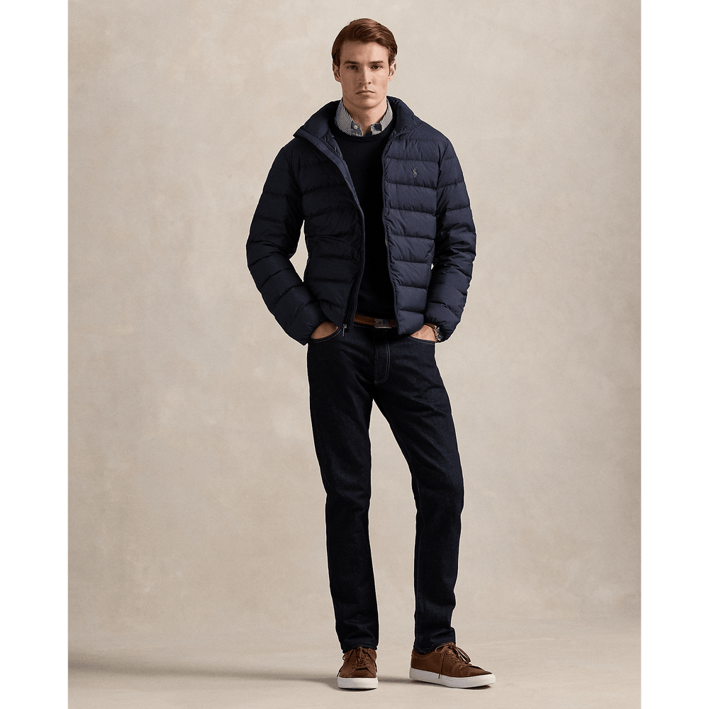 POLO RALPH LAUREN - La doudoune Colden rangeable Bleu marine collection - Lothaire