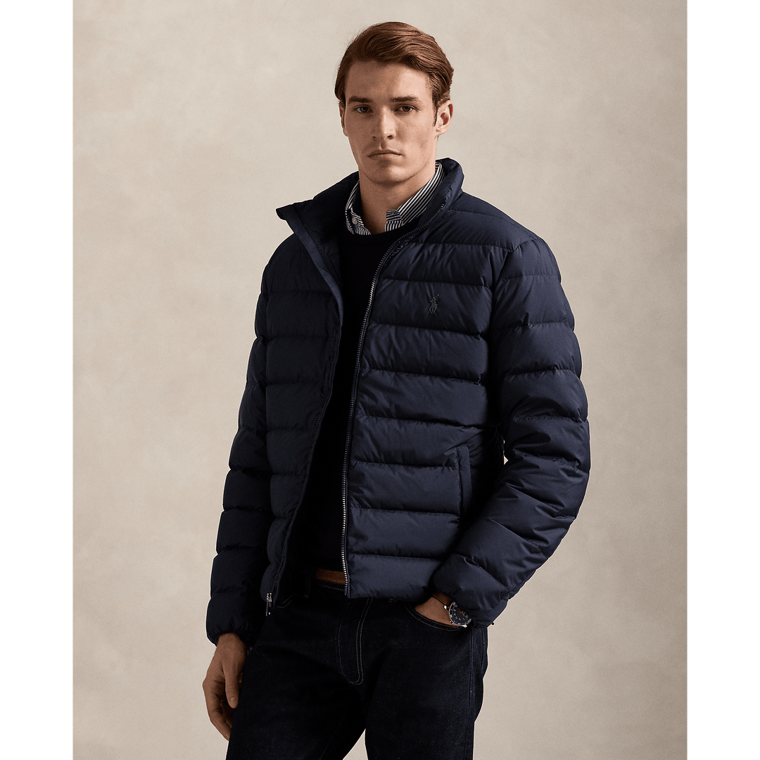 POLO RALPH LAUREN - La doudoune Colden rangeable Bleu marine collection - Lothaire