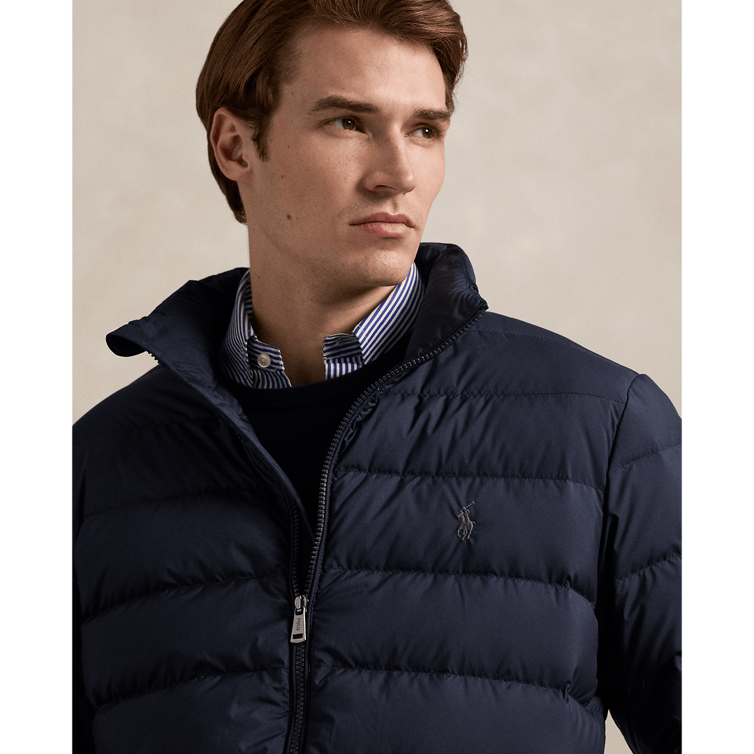 POLO RALPH LAUREN - La doudoune Colden rangeable Bleu marine collection - Lothaire