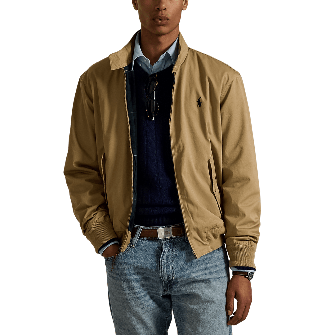 POLO RALPH LAUREN - La veste Bedford en sergé Beige Café - Lothaire