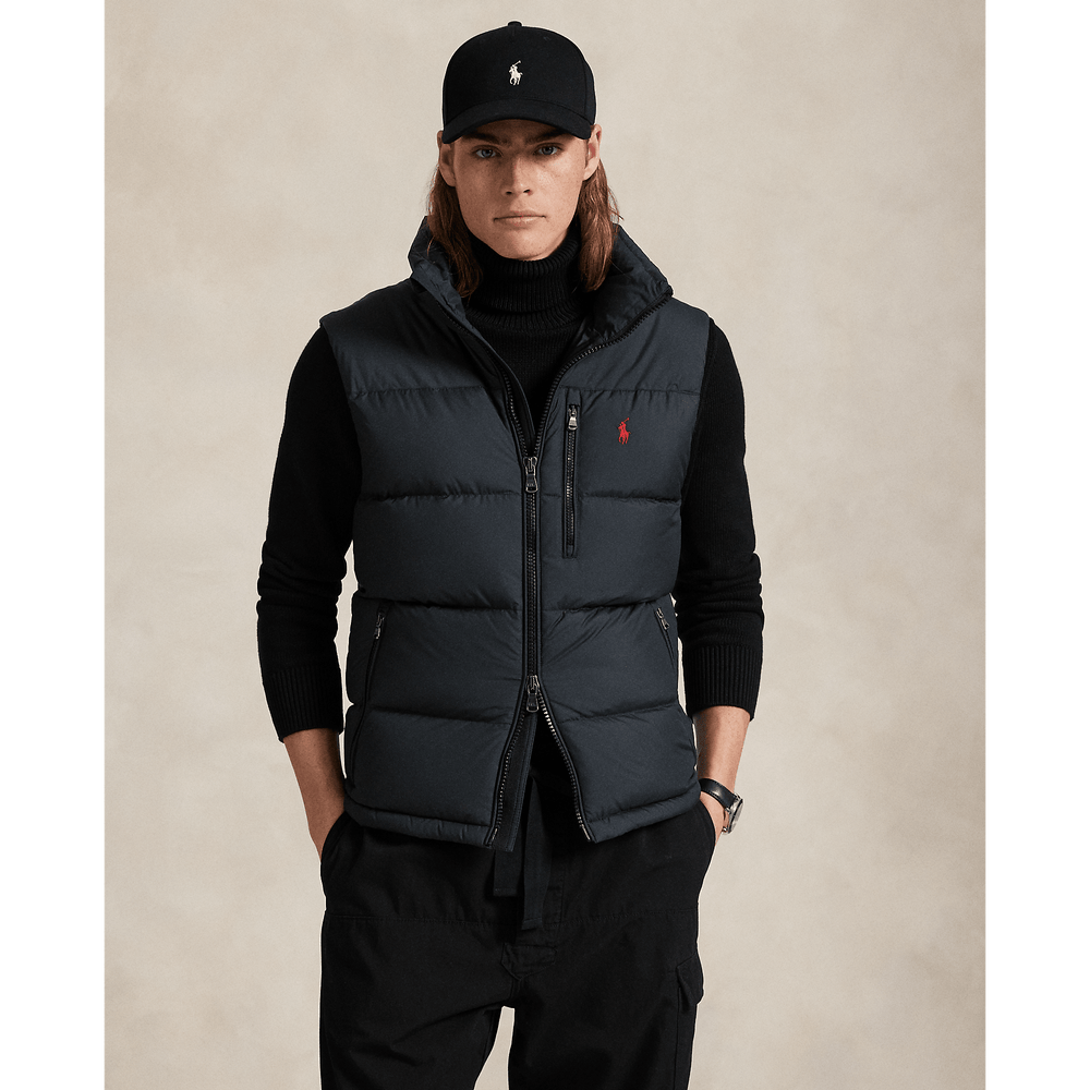 POLO RALPH LAUREN - Le gilet sans manches Gorham en duvet Polo black - Lothaire