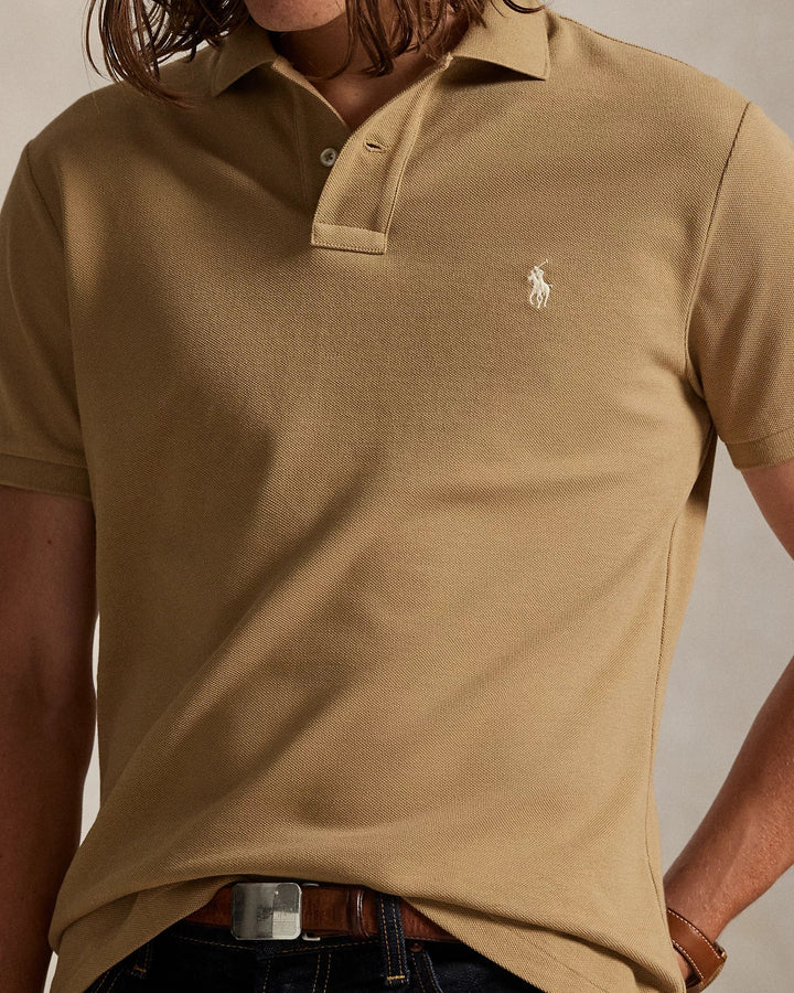 POLO RALPH LAUREN - Le polo iconique en coton piqué Beige - Lothaire