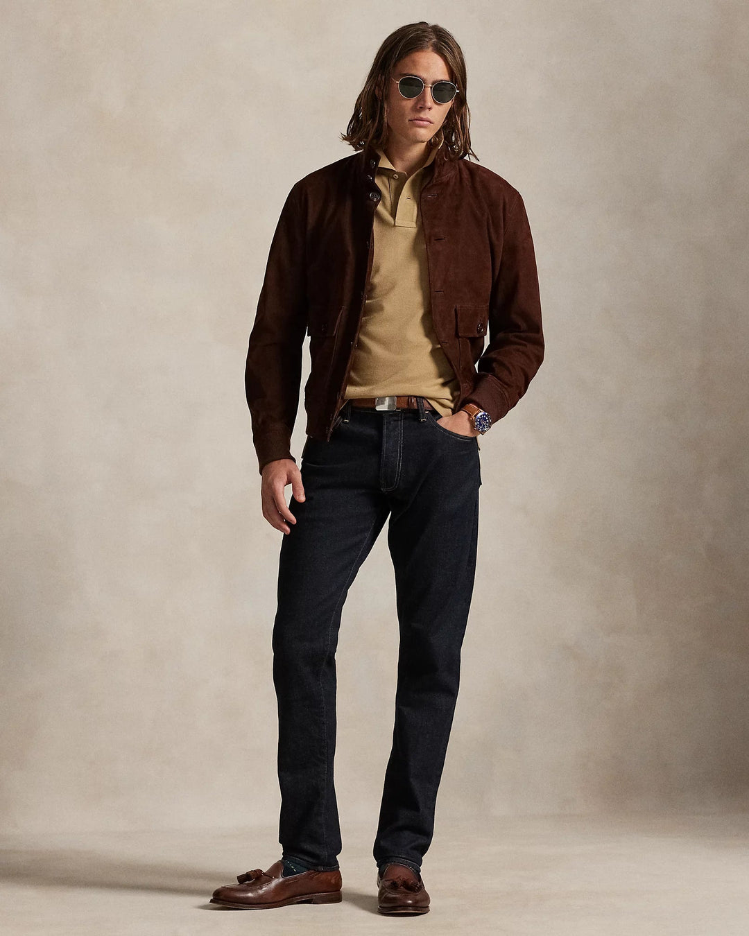 POLO RALPH LAUREN - Le polo iconique en coton piqué Beige - Lothaire