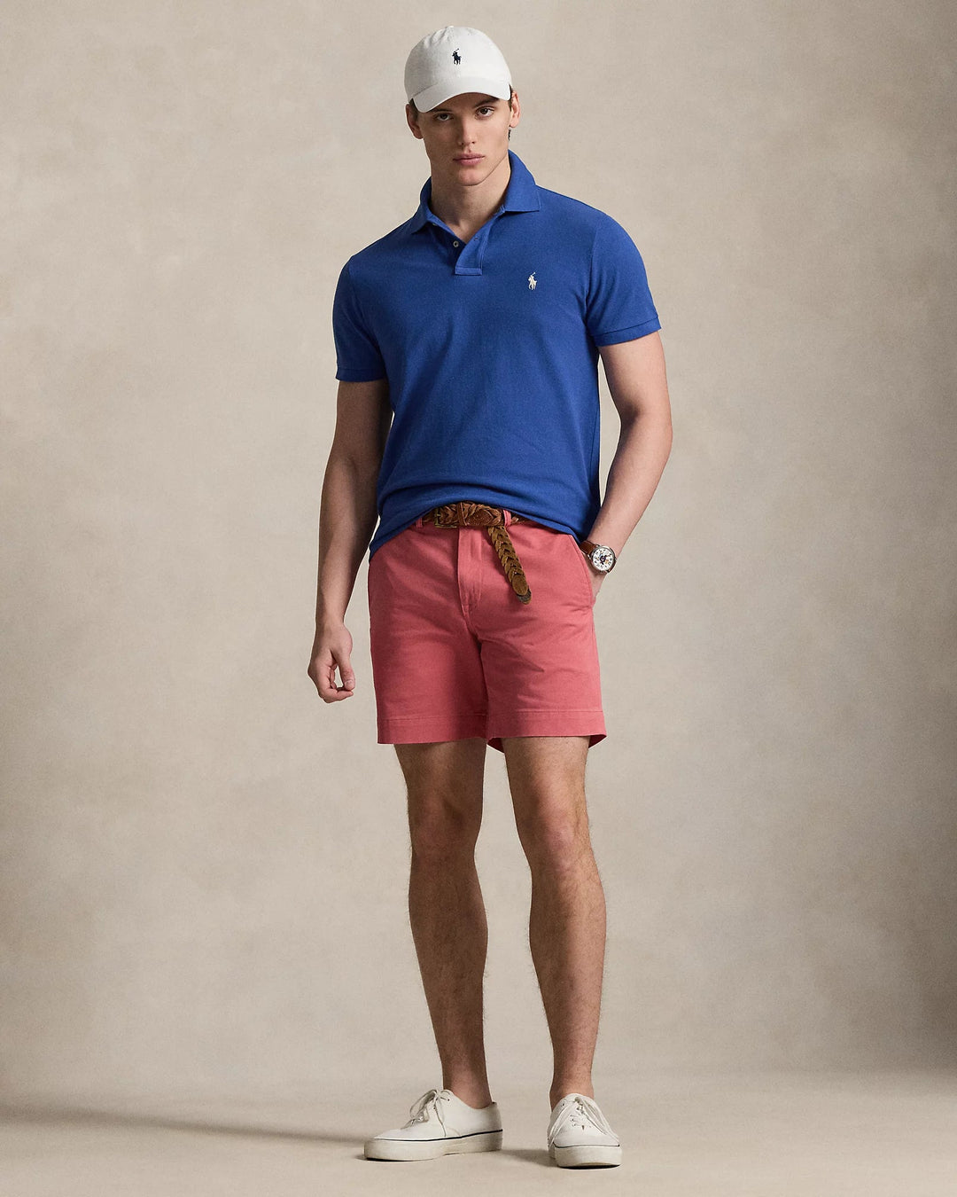 POLO RALPH LAUREN - Le polo iconique en coton piqué Bleu azur - Lothaire