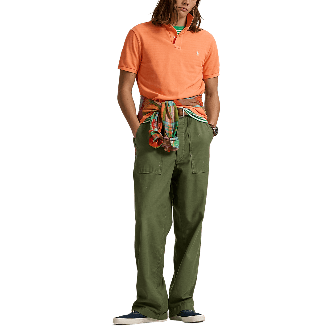 POLO RALPH LAUREN - Le polo iconique en coton piqué Orange - Lothaire