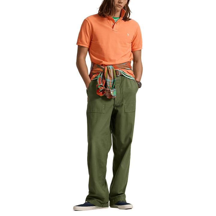POLO RALPH LAUREN - Le polo iconique en coton piqué Orange - Lothaire