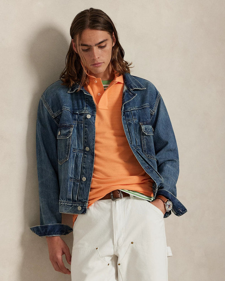 POLO RALPH LAUREN - Le polo iconique en coton piqué Orange - Lothaire