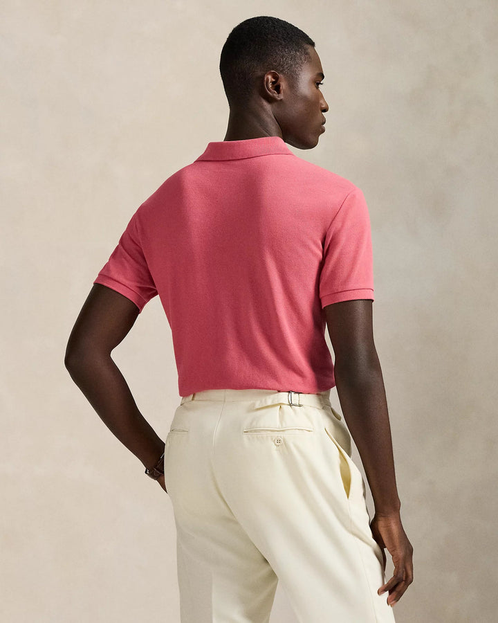 POLO RALPH LAUREN - Le polo iconique en coton piqué Rouge clair - Lothaire