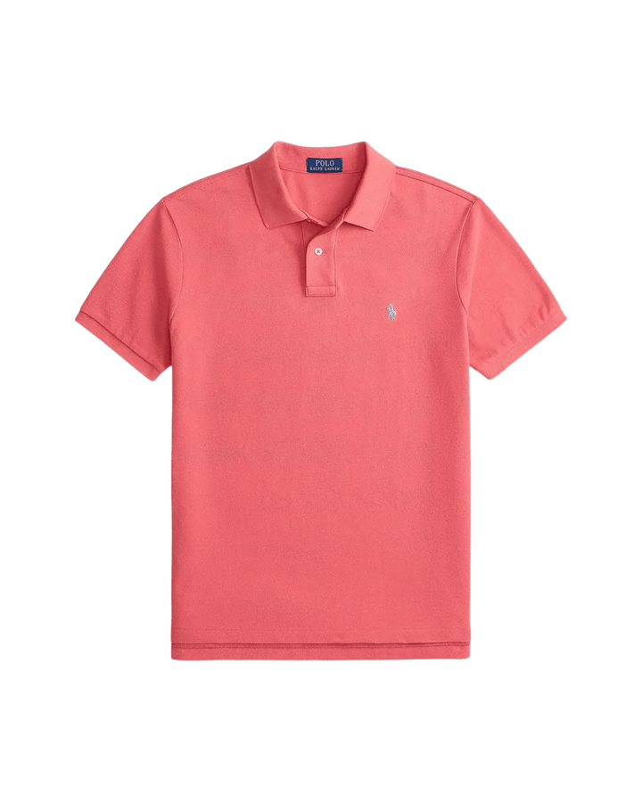 POLO RALPH LAUREN - Le polo iconique en coton piqué Rouge clair - Lothaire