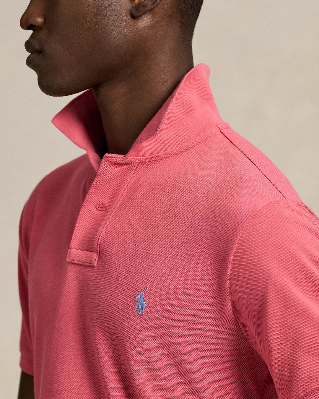 POLO RALPH LAUREN - Le polo iconique en coton piqué Rouge clair - Lothaire