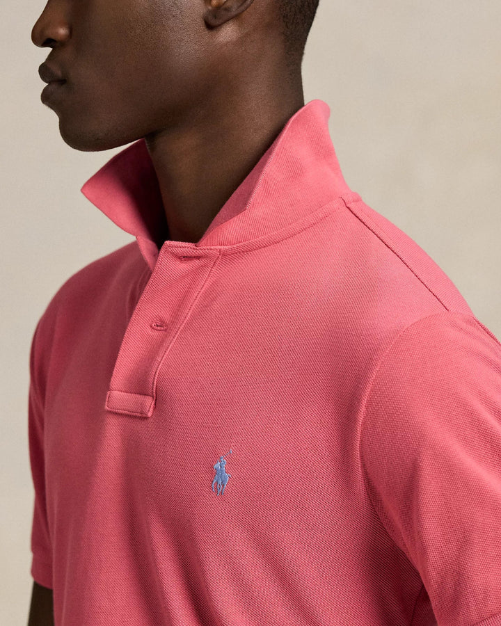 POLO RALPH LAUREN - Le polo iconique en coton piqué Rouge clair - Lothaire