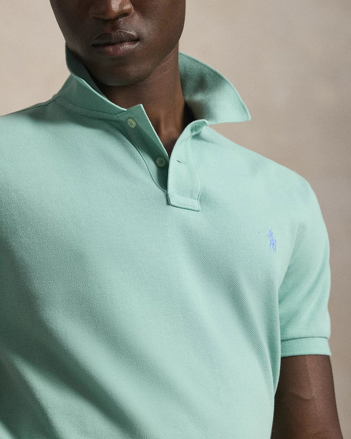 POLO RALPH LAUREN - Le polo iconique en coton piqué Vert céladon - Lothaire