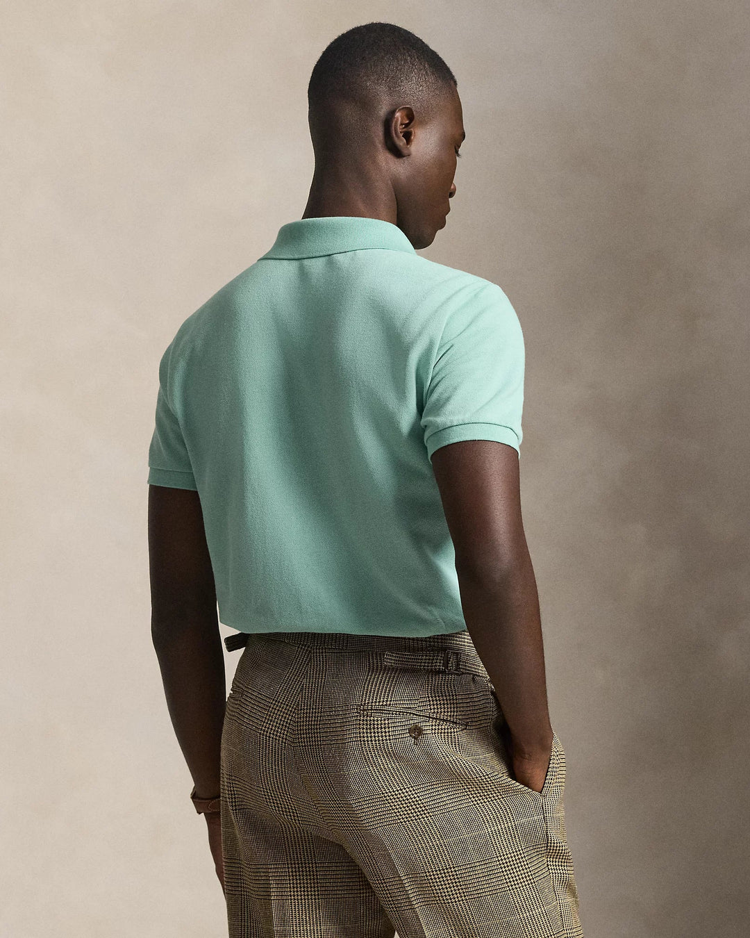 POLO RALPH LAUREN - Le polo iconique en coton piqué Vert céladon - Lothaire