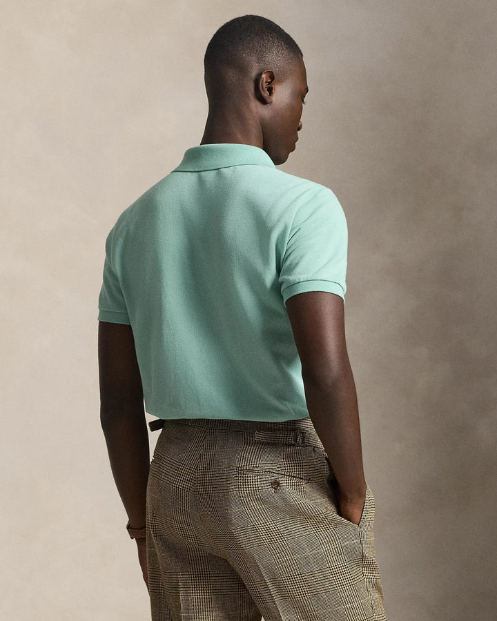 POLO RALPH LAUREN - Le polo iconique en coton piqué Vert céladon - Lothaire