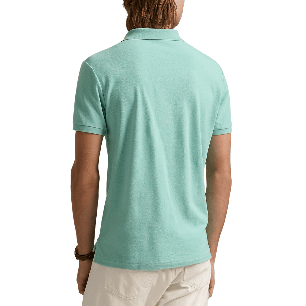 POLO RALPH LAUREN - Le polo iconique en coton piqué Vert d'eau - Lothaire
