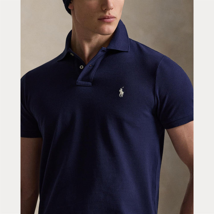 POLO RALPH LAUREN - Le polo iconique en maille Bleu marine - Lothaire