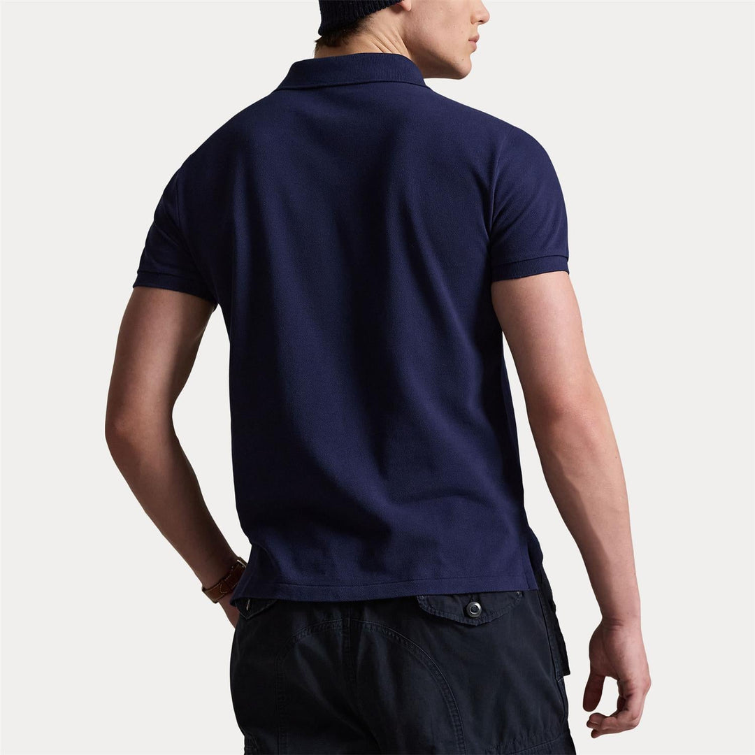 POLO RALPH LAUREN - Le polo iconique en maille Bleu marine - Lothaire