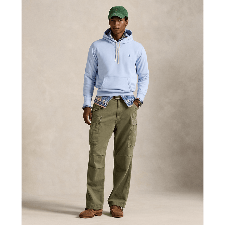 POLO RALPH LAUREN - Le sweat à capuche RL en molleton Stockport Blue - Lothaire